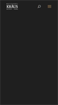 Mobile Screenshot of metzgerei-kraus.com